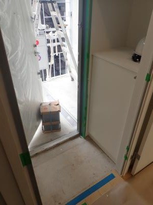 パーチェ新板橋 施工中写真